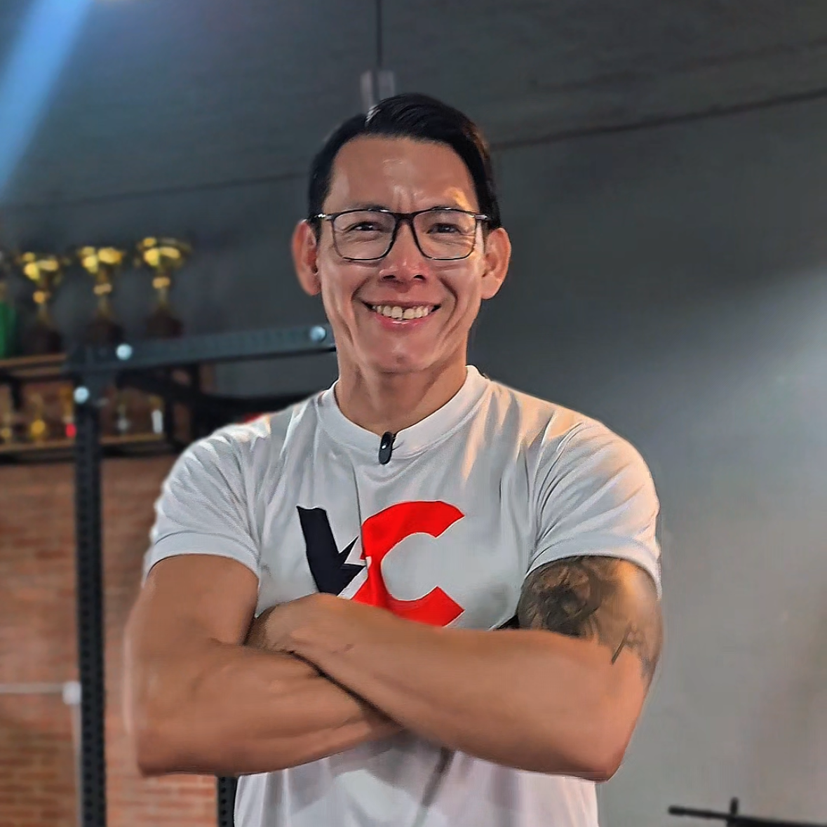 Entrenador Marcelo Bejarano